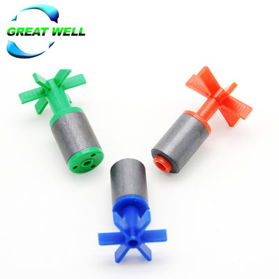 12.4*27 4 Pole Radial Y30 / Y30BH Ferrite Permanent Magnets Water Pump Rotor