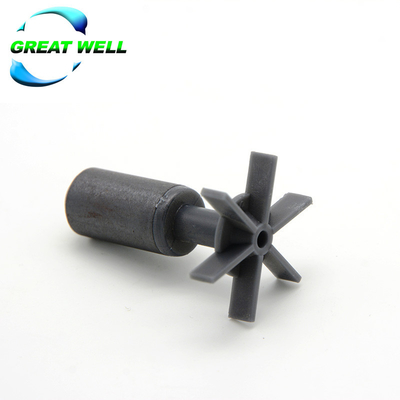 Buon prezzo Magneti permanenti della ferrite del rotore della pompa idraulica del ODM con la ventola della ruota dell'ago in linea